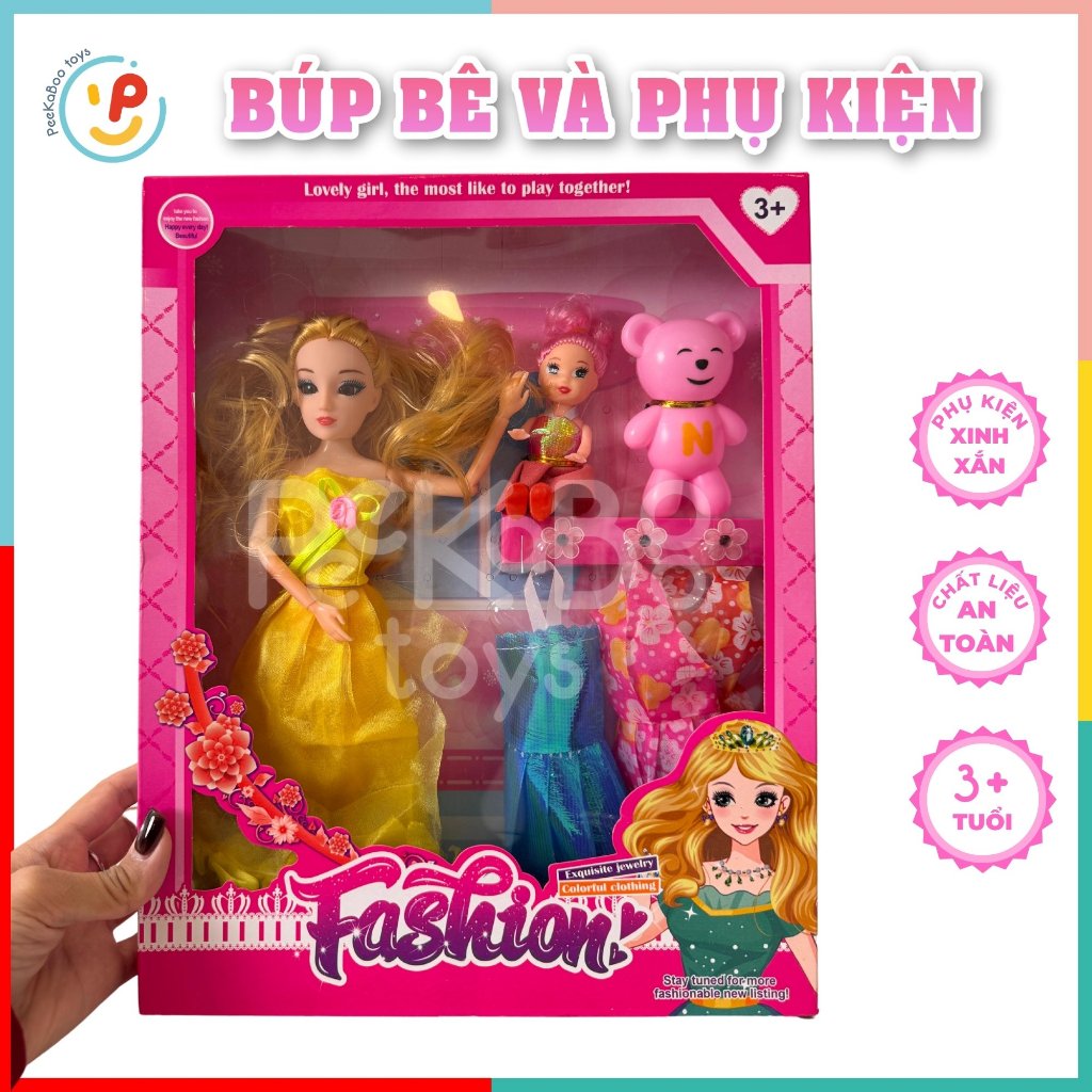 Búp bê và phụ kiện váy búp bê 3028 PeeKaPaw