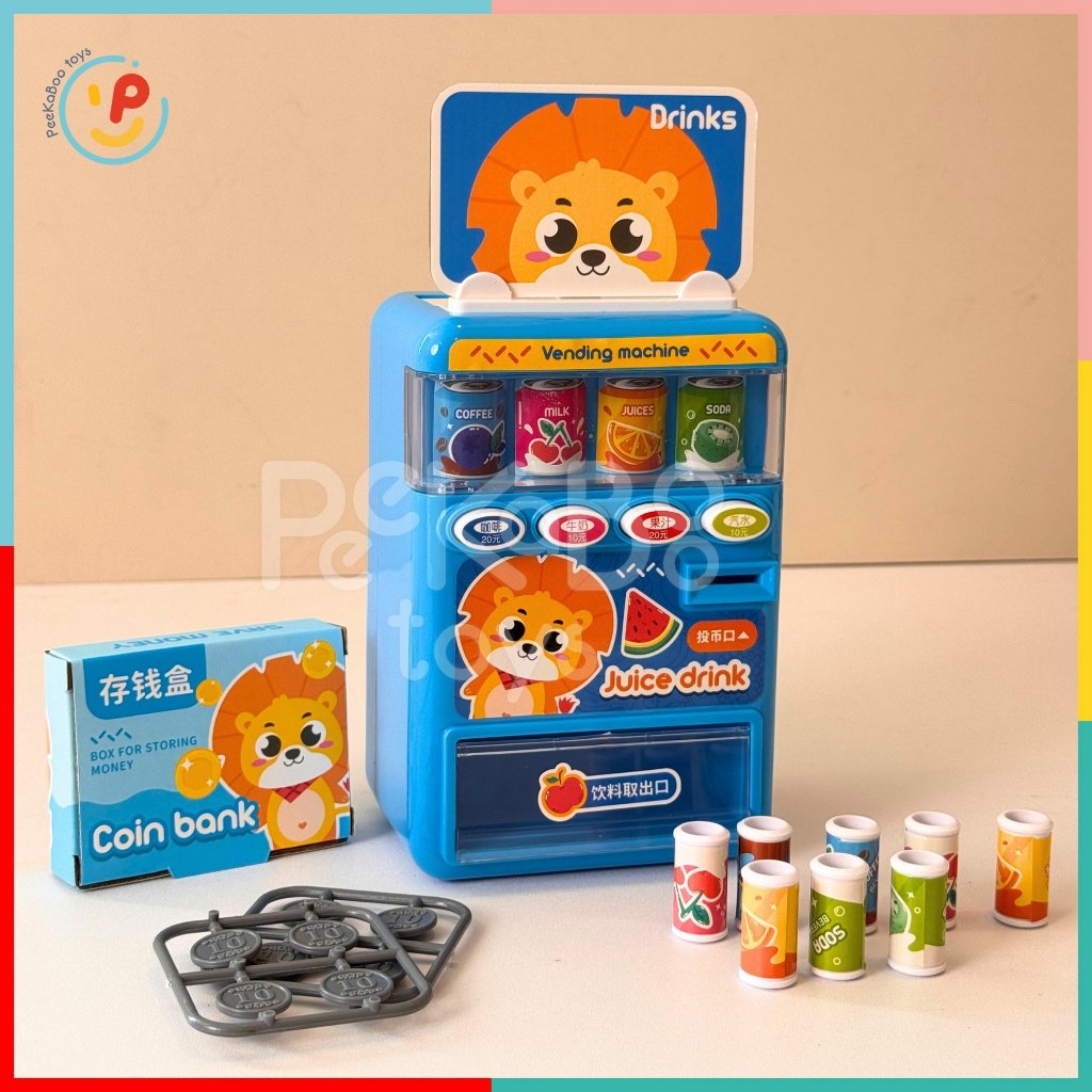Đồ Chơi Máy Bán Hàng Nước Ngọt Tự Động 3810 PeeKaPaw