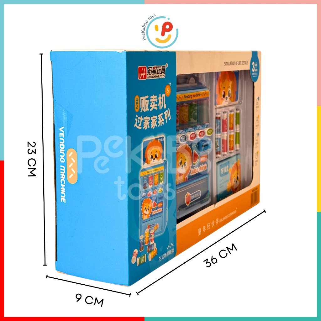 Đồ Chơi Máy Bán Hàng Nước Ngọt Tự Động 3810 PeeKaPaw