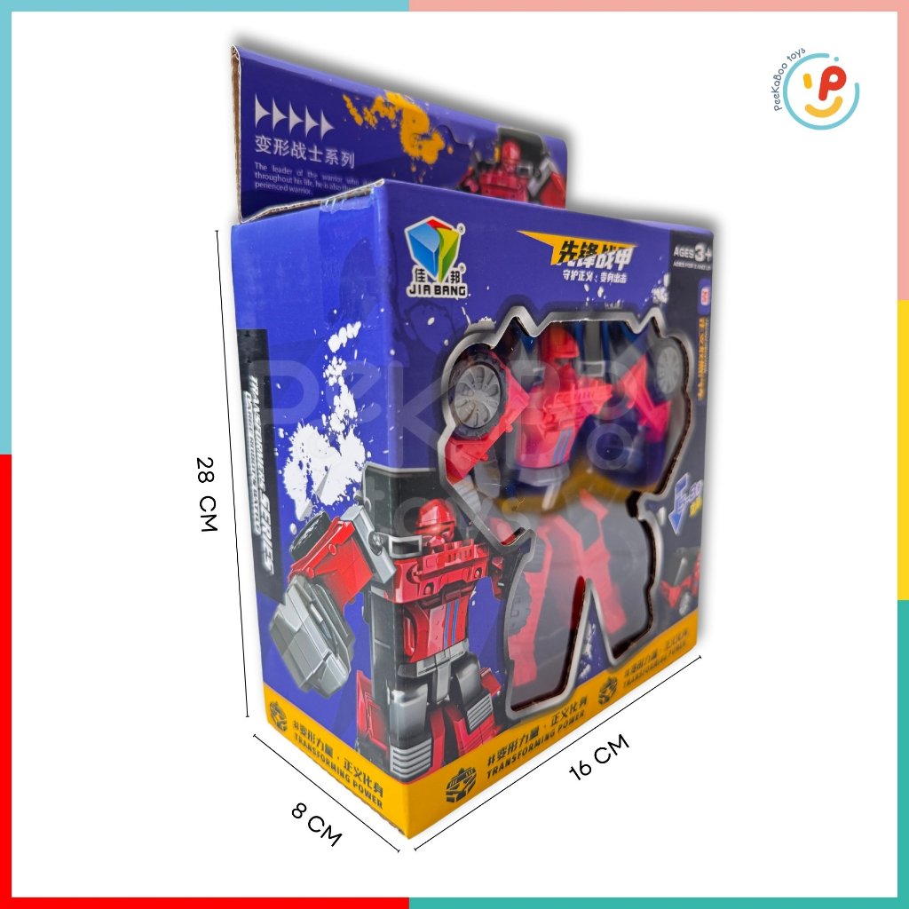 Đồ Chơi Robot Biến Hình Thành Xe Transformers 788-75 PeeKaPaw Toys