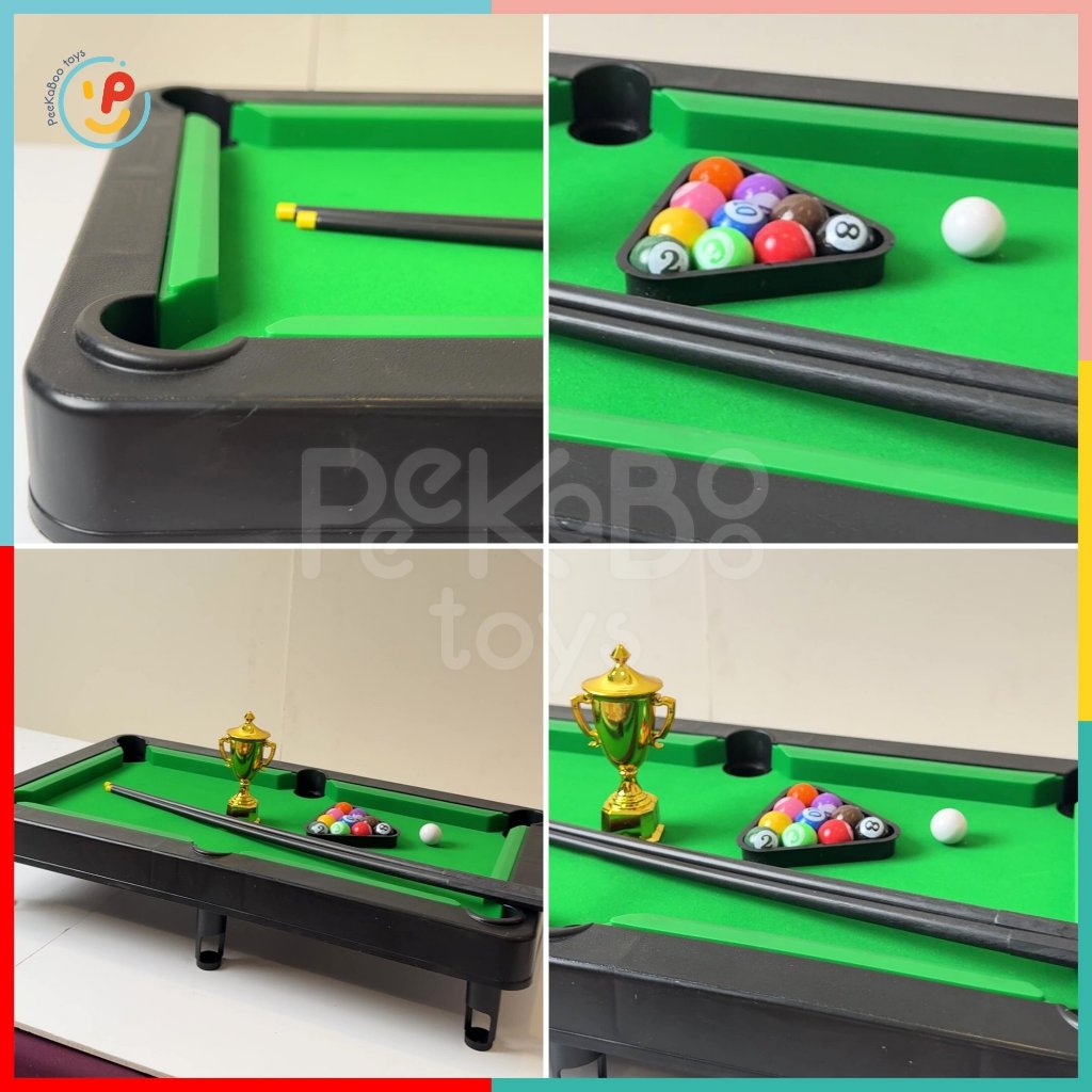 Đồ Chơi Bàn Bida Mini 666-50 Cúp Vàng PeeKaPaw Toys