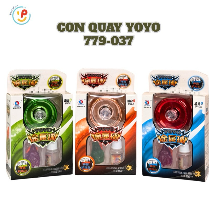 Đồ chơi YoYo chuyên nghiệp yoyo bông vụ xoay 779-037 Peekapaw Toys