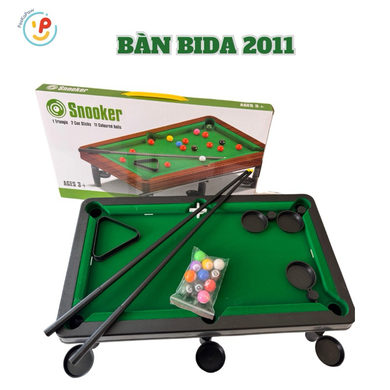 Đồ chơi bàn Bida lỗ nhỏ 45 cm 2011 PeeKaPaw Toys