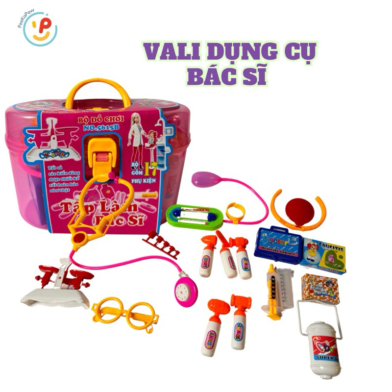 Đồ chơi nhập vai dụng cụ bác sĩ 5615 PeeKaPaw Toys