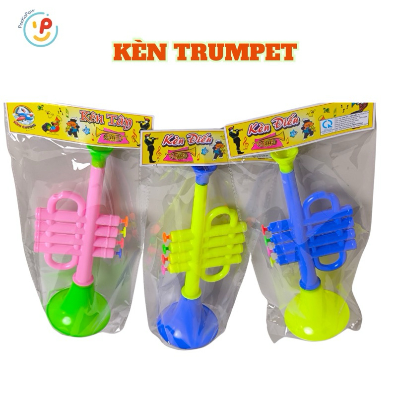 Đồ chơi kèn trumpet bằng nhựa PeeKaPaw Toys