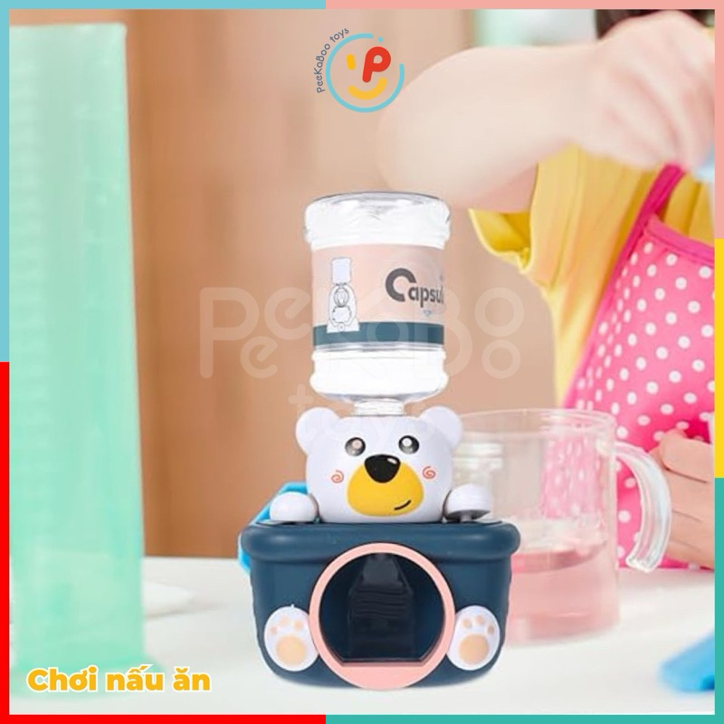 Đồ chơi bình nước có phun hơi nước có âm thanh hình gấu 238-30 PeeKaPaw Toys