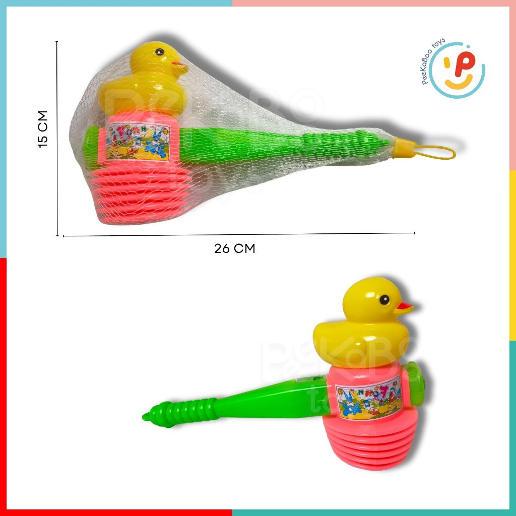 Đồ chơi búa nhựa peekabootoys cho bé nhiều hình động vật có màu dễ thương-giao ngẫu nhiên-9817
