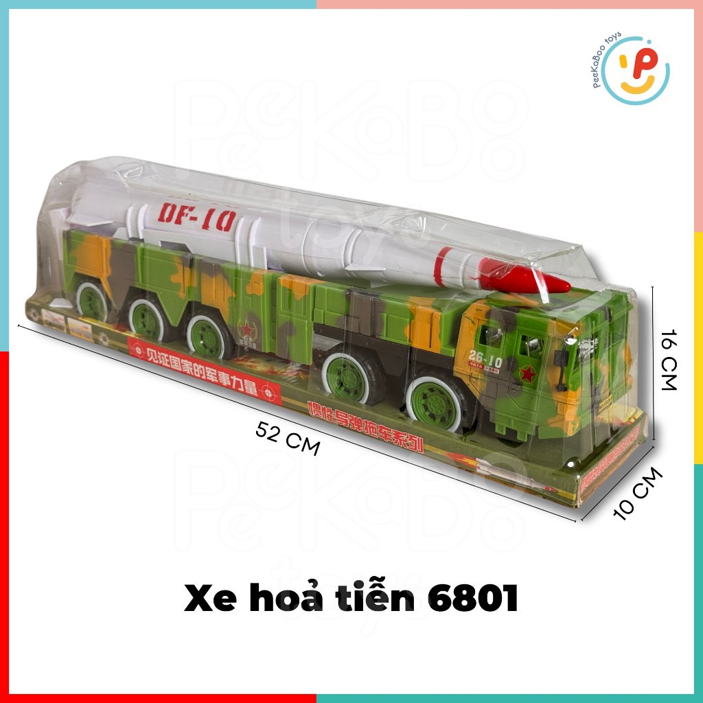 Đồ chơi mô hình xe tải lớn nhiều mẫu PeeKaPaw Toys