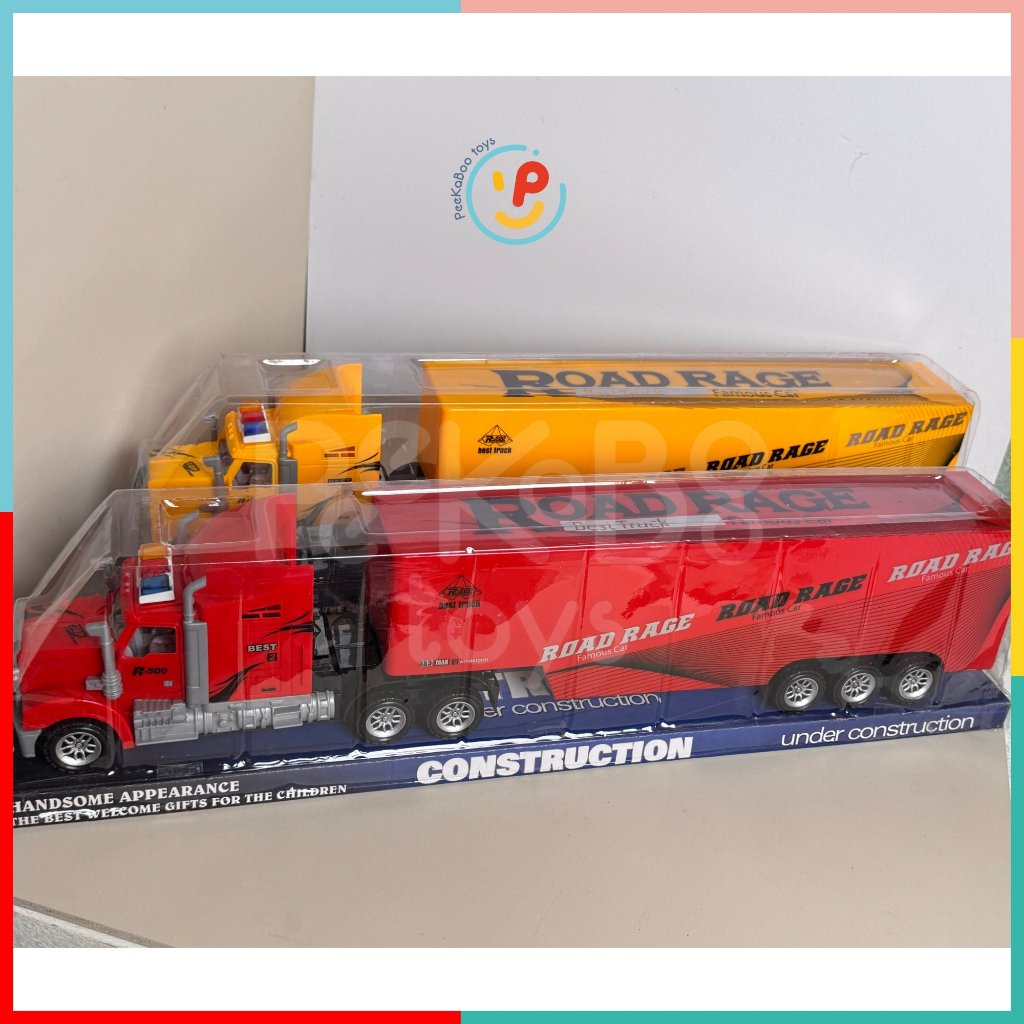 Đồ chơi mô hình xe tải lớn nhiều mẫu PeeKaPaw Toys