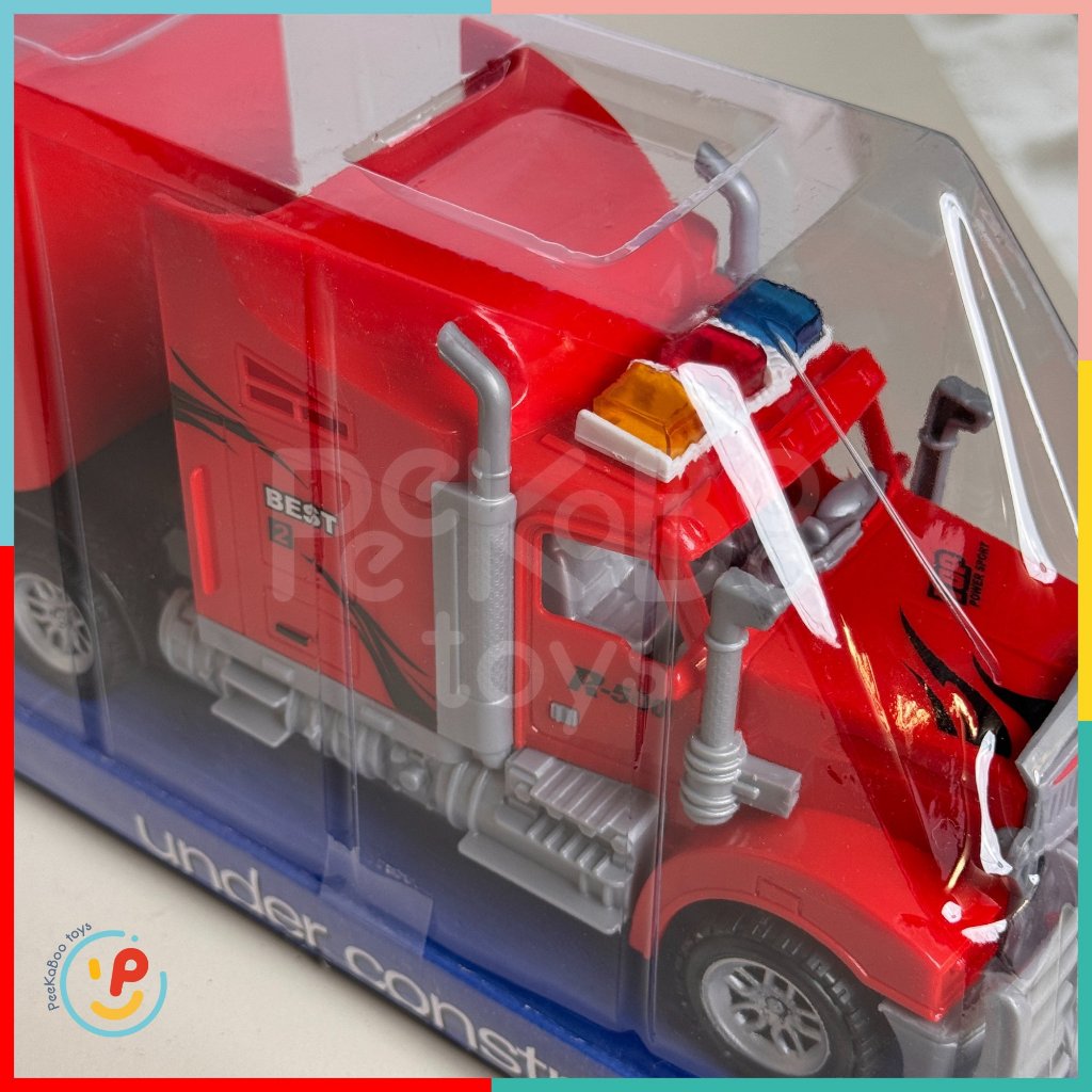 Đồ chơi mô hình xe tải lớn nhiều mẫu PeeKaPaw Toys