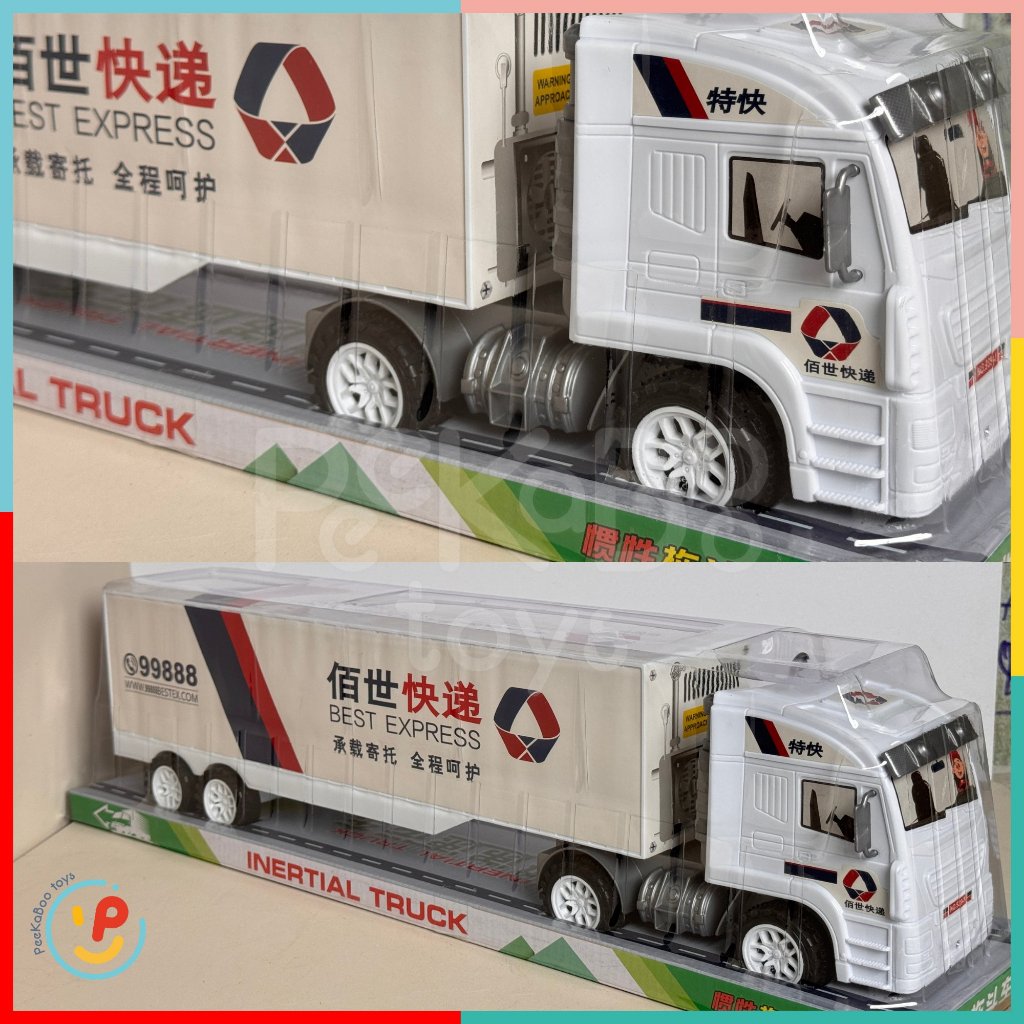 Đồ chơi mô hình xe tải lớn nhiều mẫu PeeKaPaw Toys