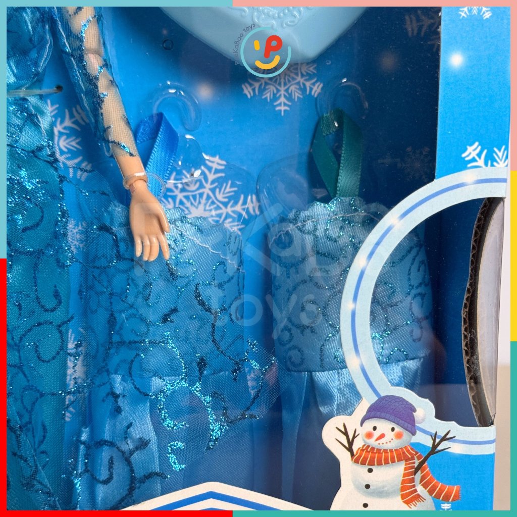 Đồ chơi Peekabootoys Búp Bê Elsa gồm váy và phụ kiện công chúa 2028