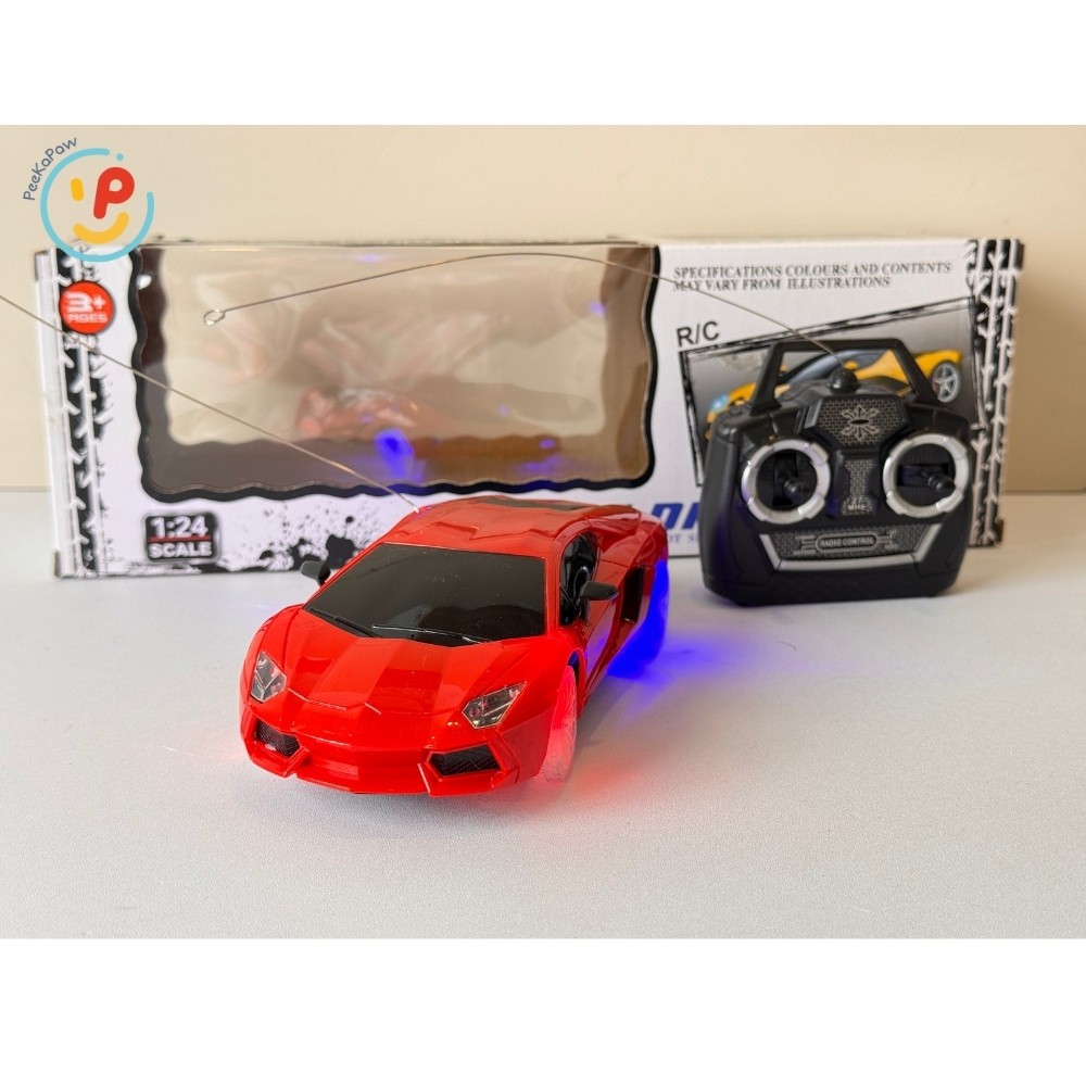 Xe đua điều khiển từ xa Fast Drift có đèn âm thanh 922 PeeKaPaw Toys