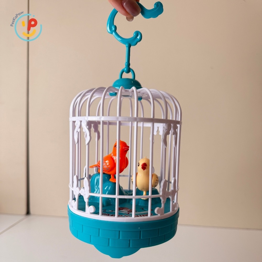 Lồng chim phát âm thanh Peekapaw Toys