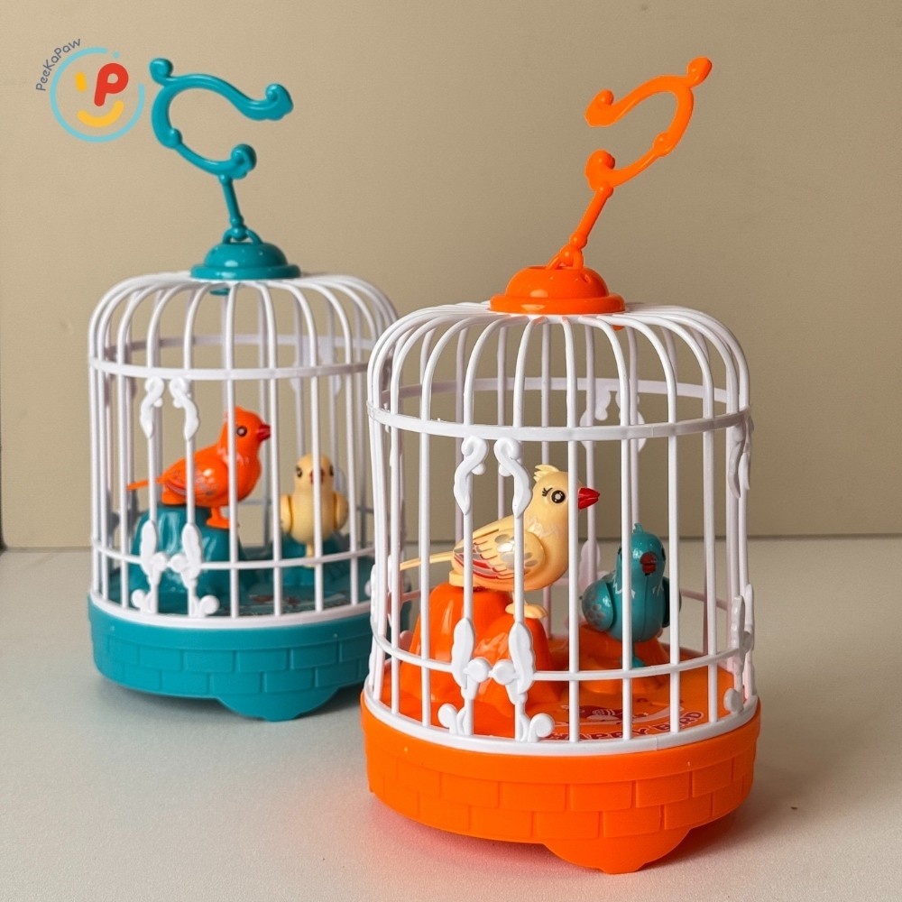 Lồng chim phát âm thanh Peekapaw Toys