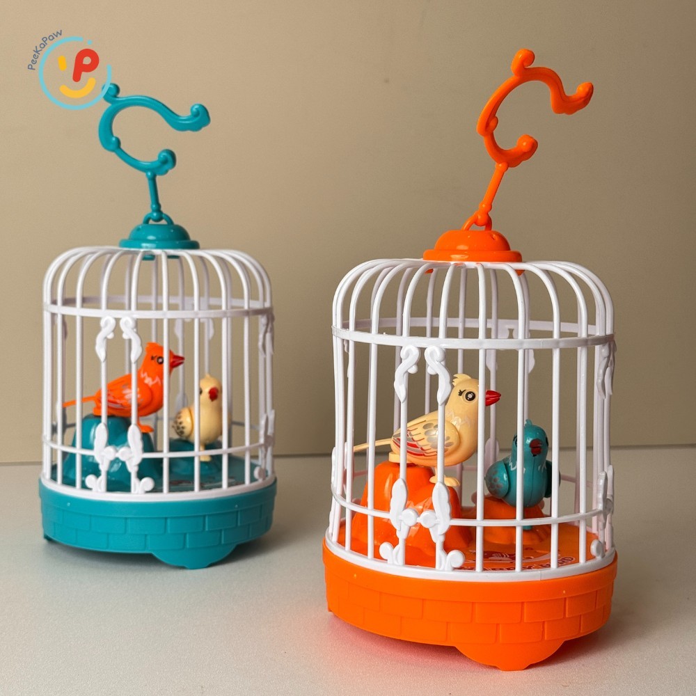 Lồng chim phát âm thanh Peekapaw Toys