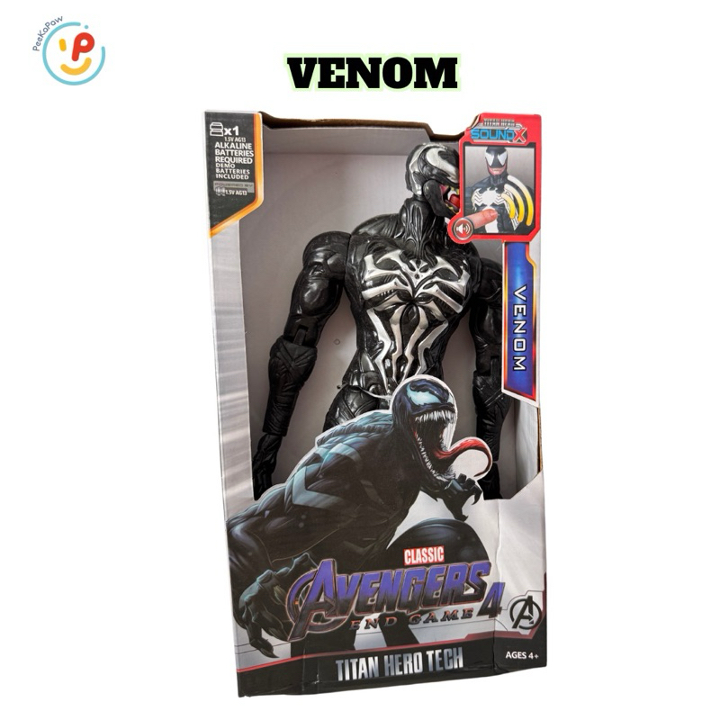 Đồ chơi Peekabootoys mô hình siêu nhân Avengers nhiều mẫu dùng pin có âm thanh 1877