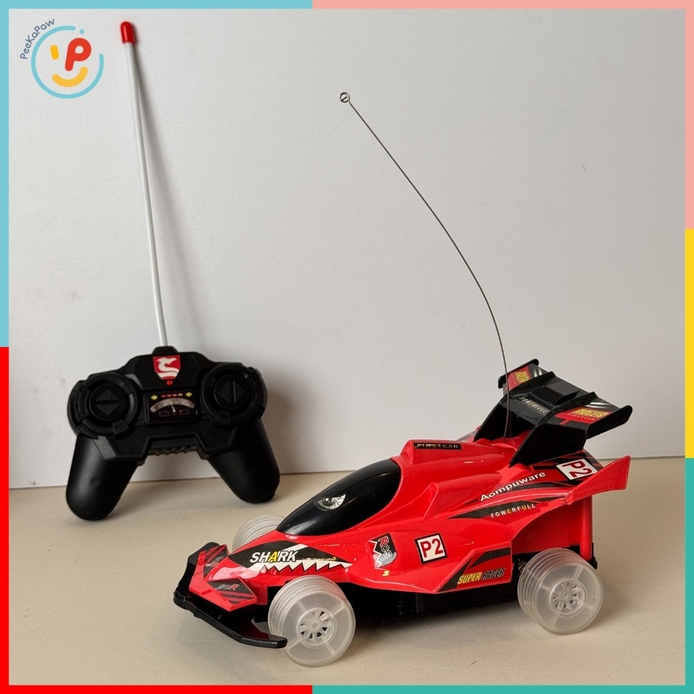 Xe đua điều khiển từ xa kiểu dáng thể thao tốc độ 318-2 có đèn PeeKaPaw Toys