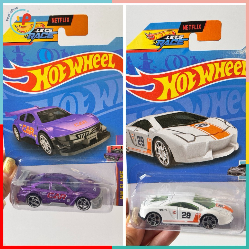 Đồ chơi xe mô hình Hot Wheel mini chạy trớn nhiều mẫu mã màu sắc PeeKaPaw Toys