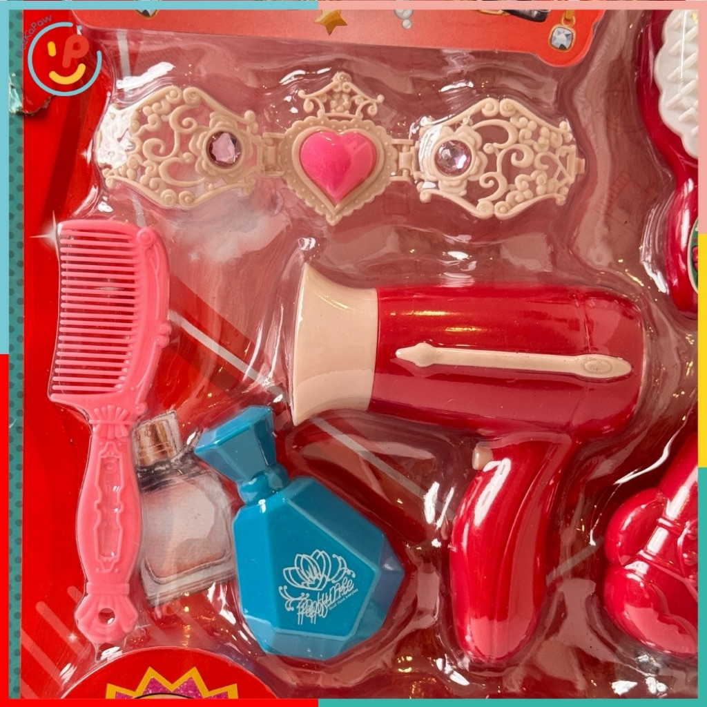 Vỉ Đồ Chơi Làm Tóc Cho Bé Gái Nhiều Phụ Kiện Sáng Tạo 1252 PeeKaPaw Toys