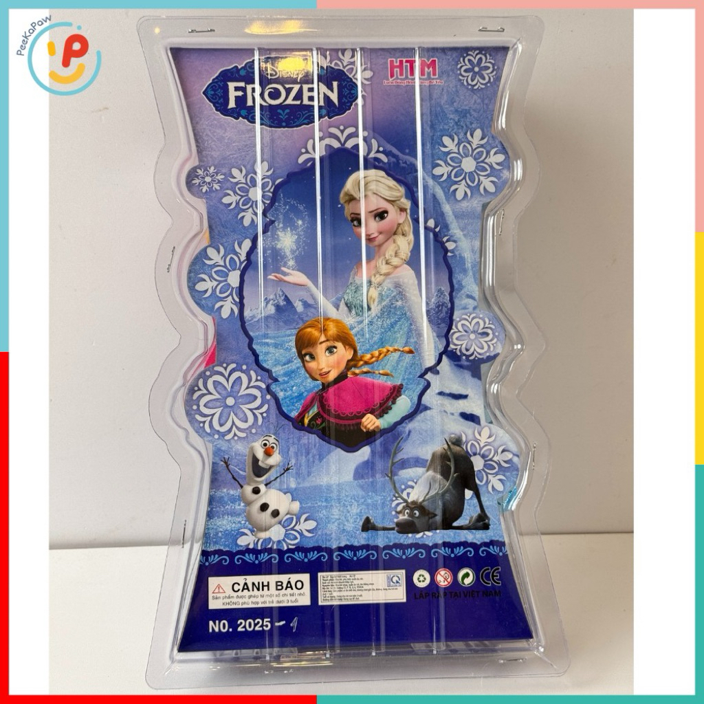 Vỉ búp bê chị em Elsa và Anna hoạt hình Frozen 2025 PeeKaPaw Toys