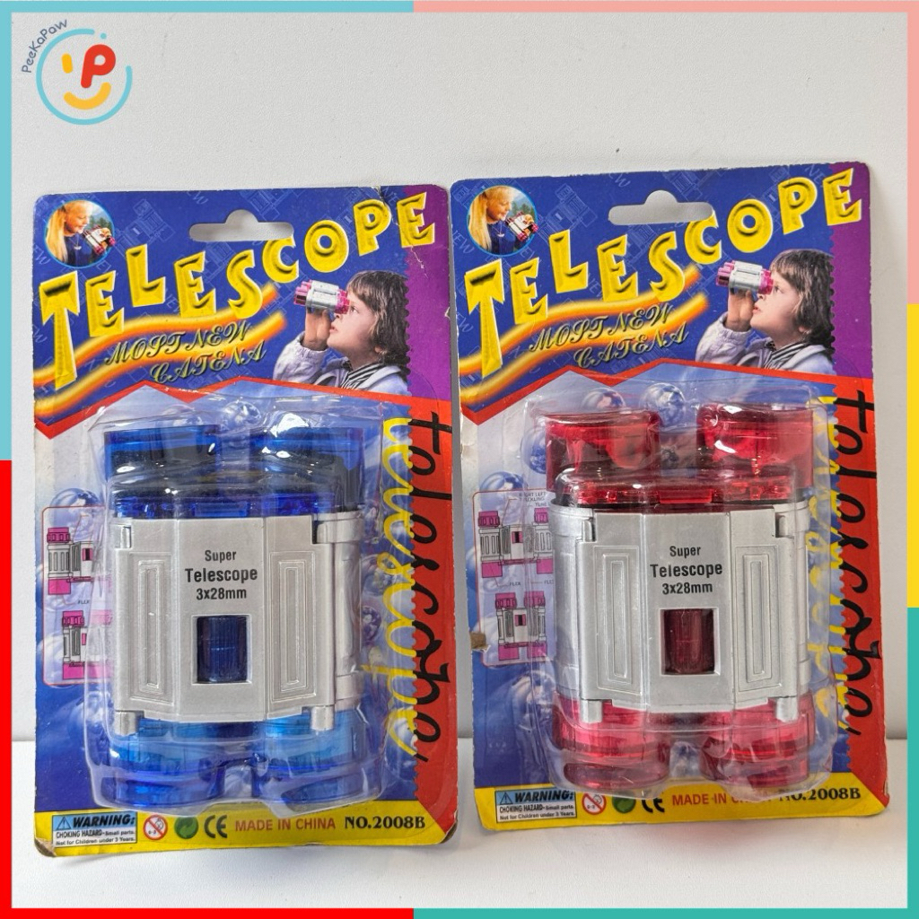 Đồ Chơi Ống Nhòm Super Telescope 3x28mm Cho Bé Khám Phá Thế Giới Xung Quanh PeeKaPaw Toys