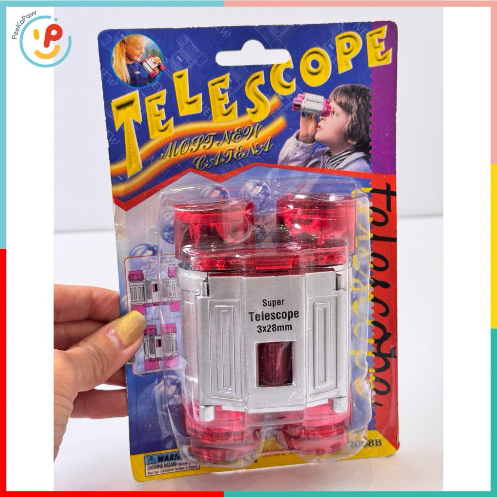 Đồ Chơi Ống Nhòm Super Telescope 3x28mm Cho Bé Khám Phá Thế Giới Xung Quanh PeeKaPaw Toys
