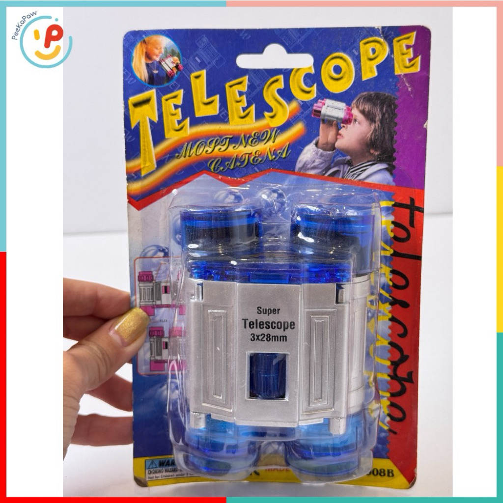 Đồ Chơi Ống Nhòm Super Telescope 3x28mm Cho Bé Khám Phá Thế Giới Xung Quanh PeeKaPaw Toys