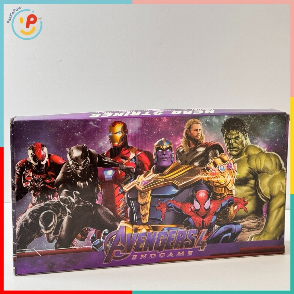 Hộp 9 mô hình siêu anh hùng Avengers Endgame mã 3299-8 PeeKaPaw Toys