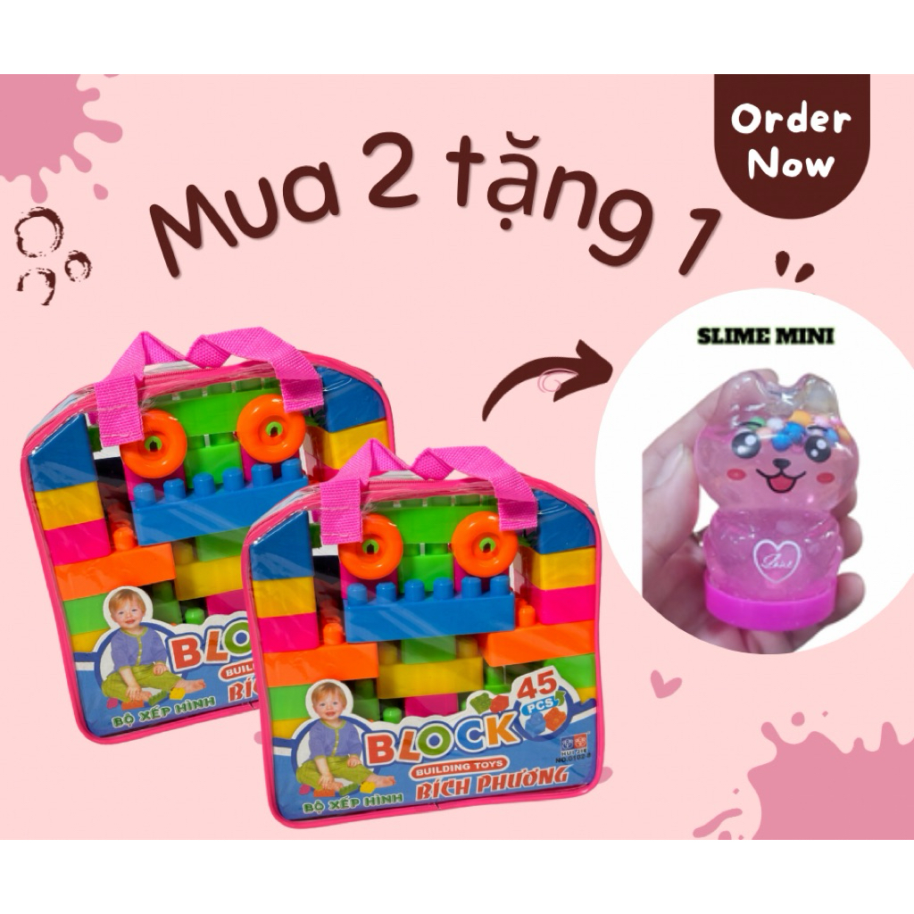 Túi lắp ráp xếp hình khối sáng tạo cho bé phát triển tư duy PeeKaPaw Toys