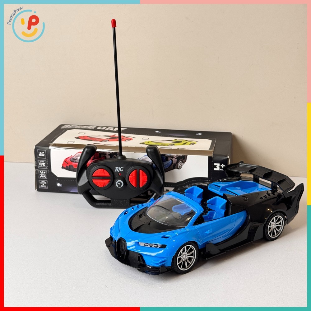 Xe Ô Tô Điều Khiển Từ Xa Kiểu Dáng Thể Thao Mui Trần 2 Cửa KF-2A  PeeKaPaw Toys