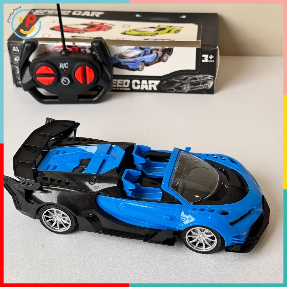 Xe Ô Tô Điều Khiển Từ Xa Kiểu Dáng Thể Thao Mui Trần 2 Cửa KF-2A  PeeKaPaw Toys