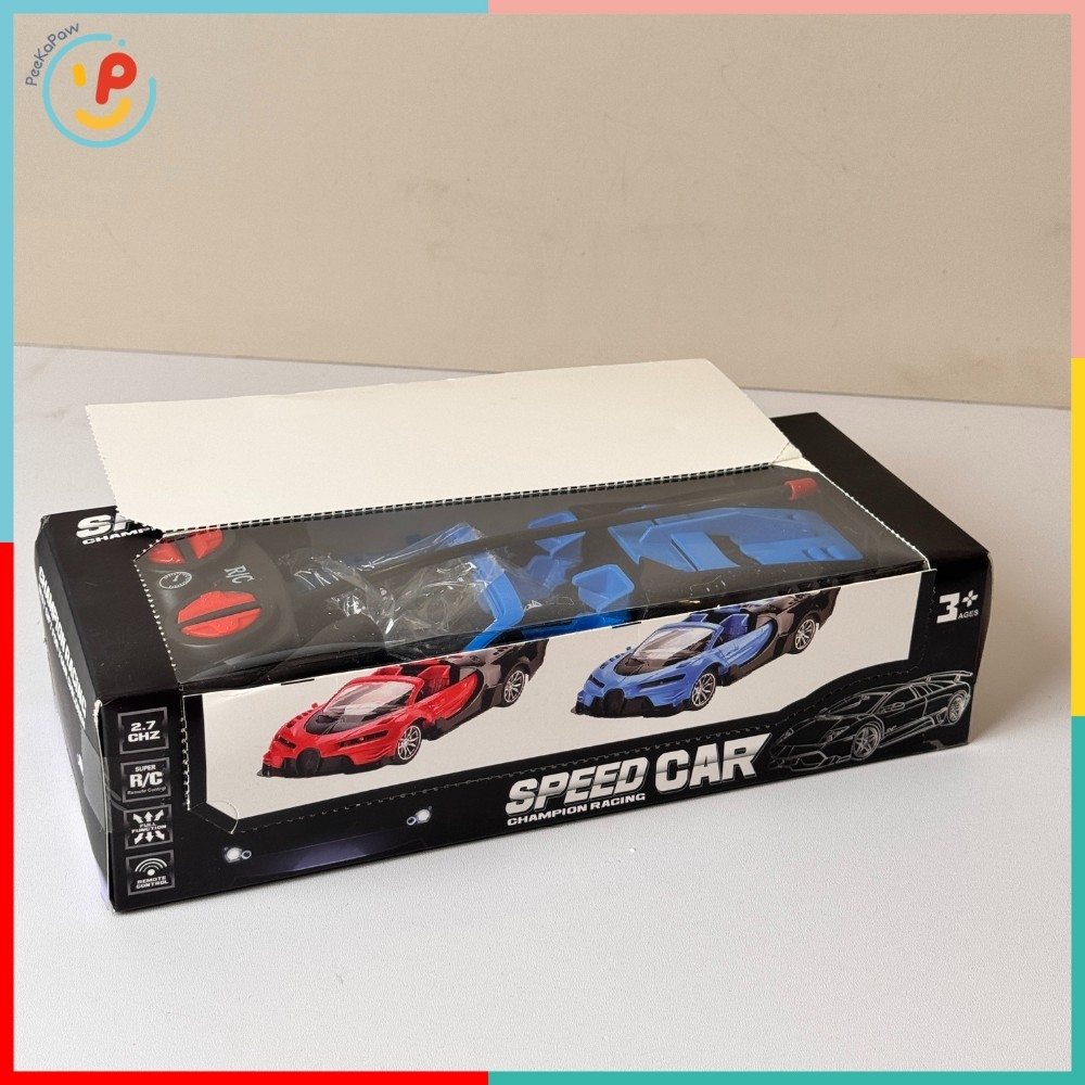 Xe Ô Tô Điều Khiển Từ Xa Kiểu Dáng Thể Thao Mui Trần 2 Cửa KF-2A  PeeKaPaw Toys
