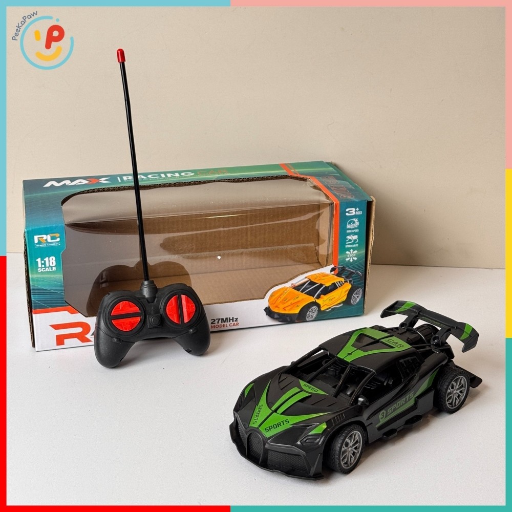 Xe ô tô điều khiển từ xa RALLY 667-2 mô phỏng siêu xe tốc độ cao PeeKaPaw Toys