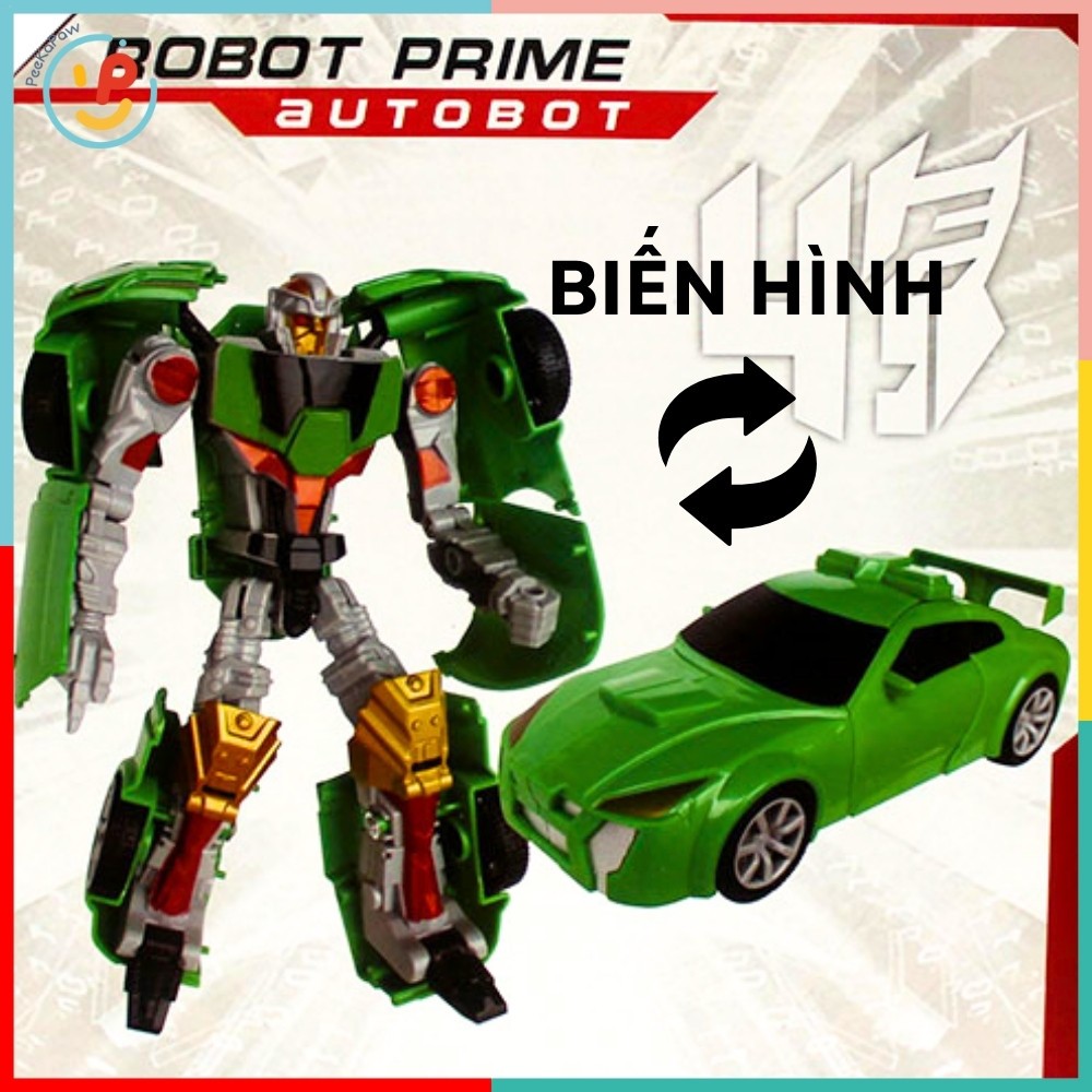Đồ chơi robot biến hình thành ô tô Autobot 9826 PeeKaPaw Toys
