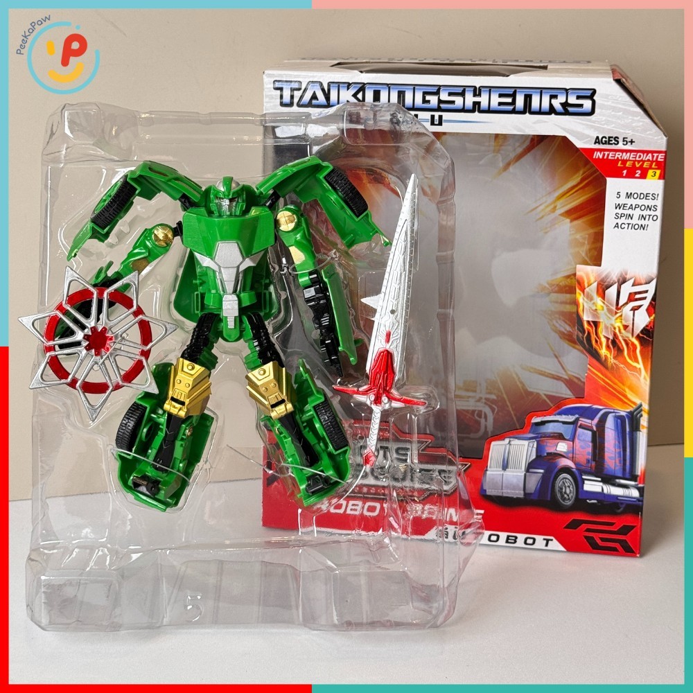 Đồ chơi robot biến hình thành ô tô Autobot 9826 PeeKaPaw Toys