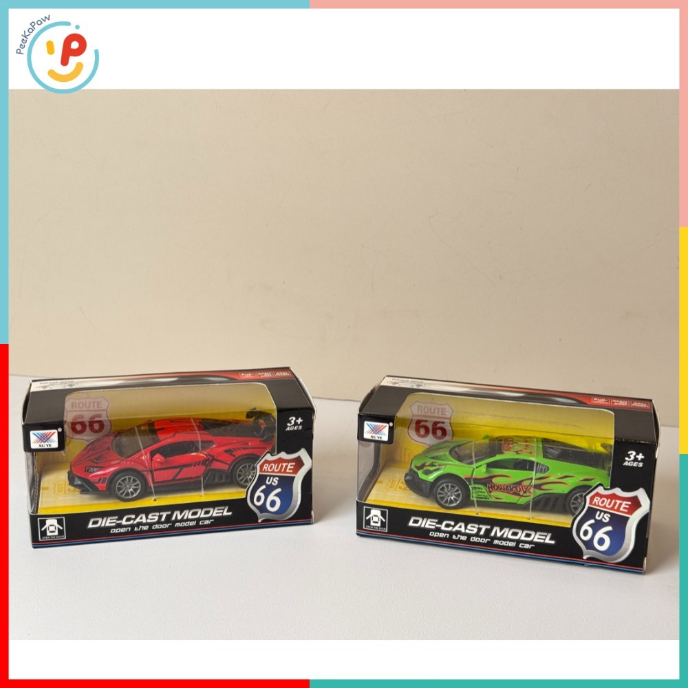 Đồ chơi mô hình xe đua chạy trớn mở cửa tỉ lệ 1:32 K175A PeeKaPaw Toys