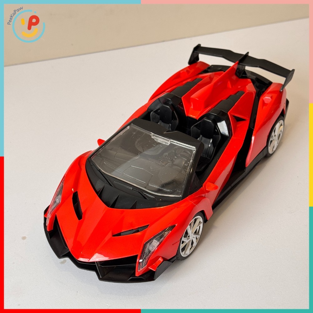 Xe điều khiển từ xa siêu xe thể thao 2 cửa mở được pin sạc 27-16 PeeKaPaw Toys