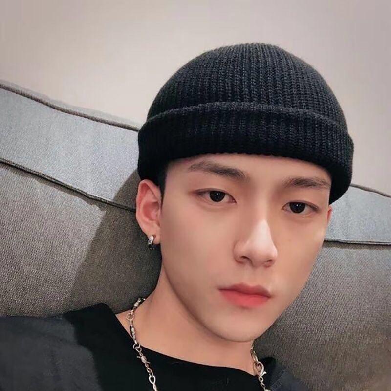 Mũ Len Nam DYACI Unisex Beanie Giữ Ấm Retro Phong Cách Hàn Quốc Thu Đông ML55
