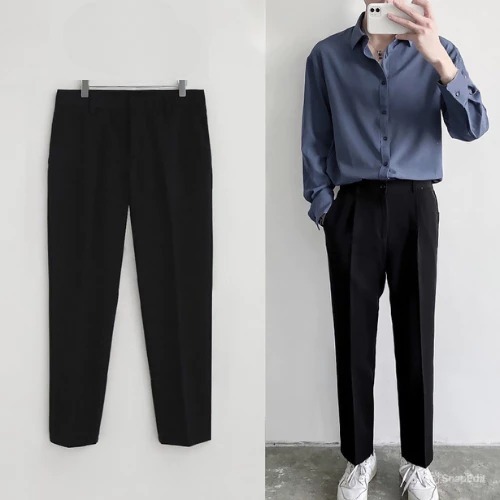 Quần Âu Nam Baggy DYACI Hàn Quốc Ống Rộng Chất Dày Dặn Cao Cấp Dễ Phối Đồ QA28