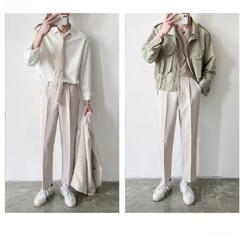 Quần Âu Nam Baggy DYACI Hàn Quốc Ống Rộng Chất Dày Dặn Cao Cấp Dễ Phối Đồ QA28