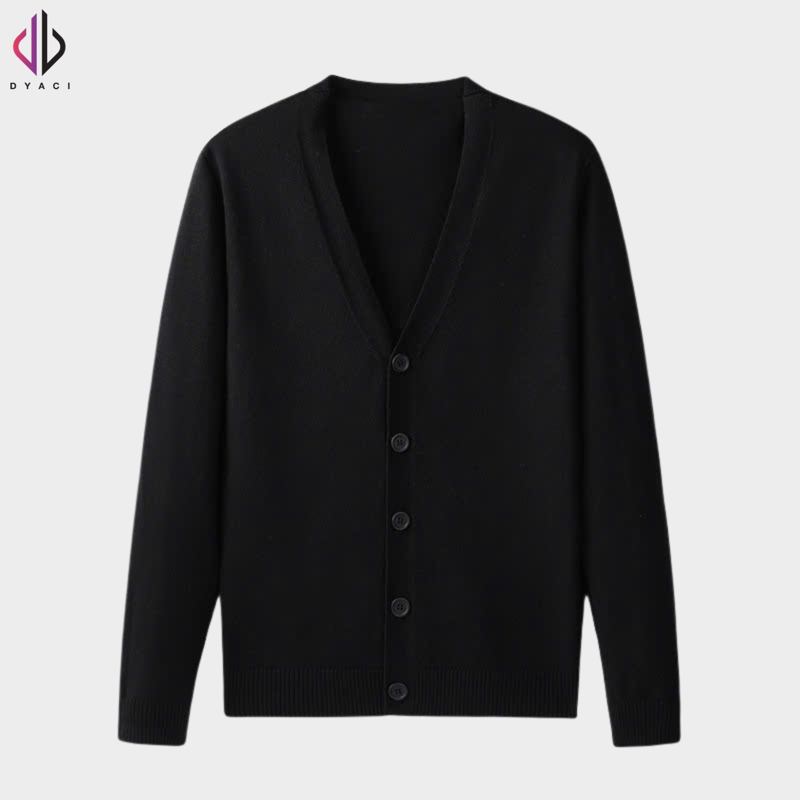 Áo Khoác Cardigan Nam DYACI Len Cổ Tim Chữ V Chất Len Dày Dặn Cao Cấp Mềm Mịn Đẹp Kiểu Dáng Hàn Quốc AL44