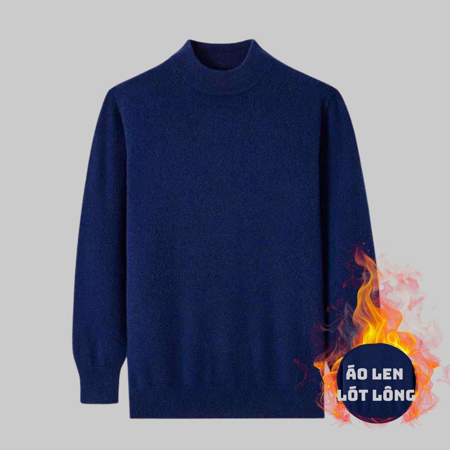 Áo Len Nam Quảng Châu Cổ Lọ 3 Phân Ấm Áp 350gsm DYACI Phong Cách Thu Đông Hàn Quốc Nhiều Màu AL68