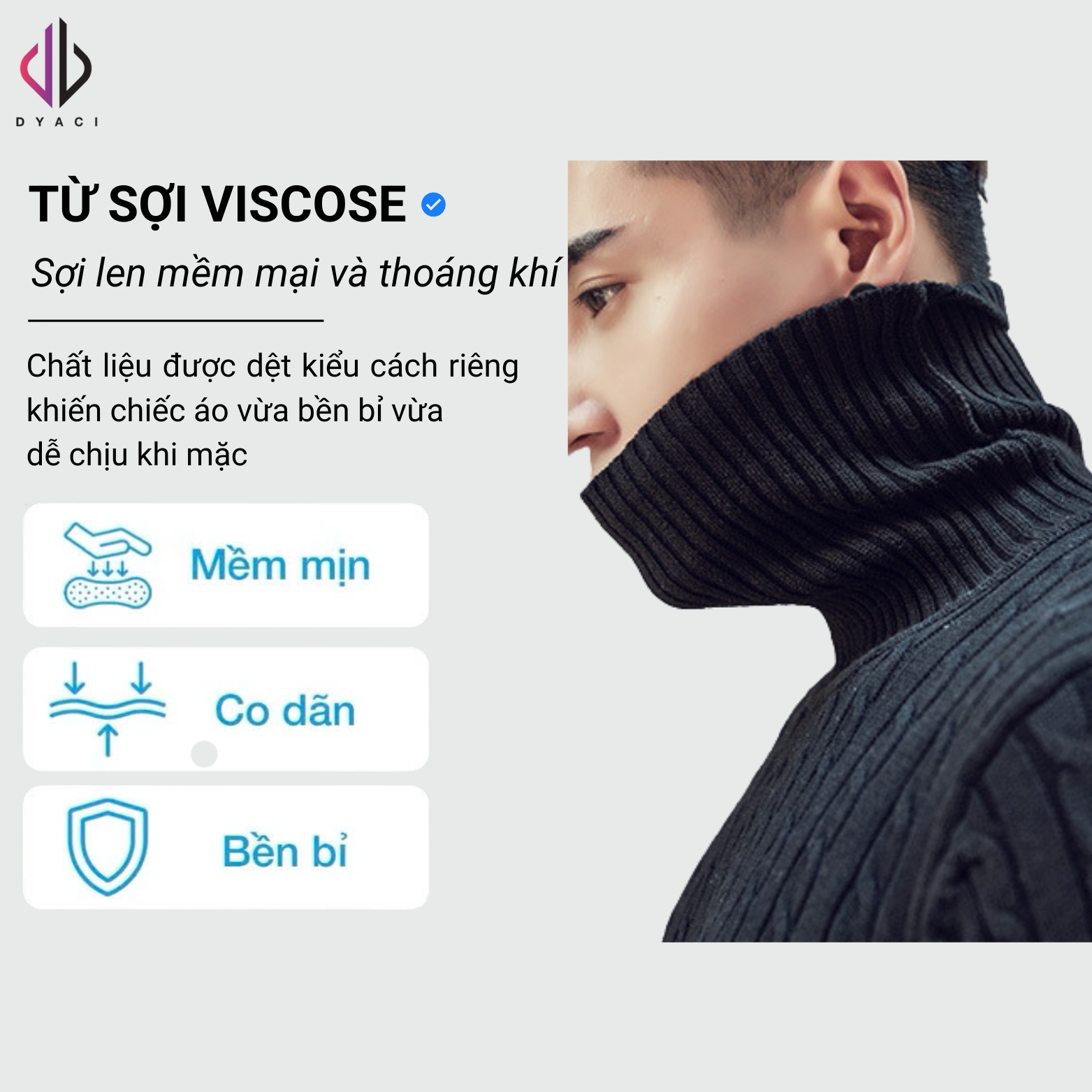 Áo Len Nam Cổ Lọ Quảng Châu 350gsm Dài Tay Thu Đông Cao Cấp Mềm Mịn Dày Dặn Cực Ấm Hàn Quốc AL21