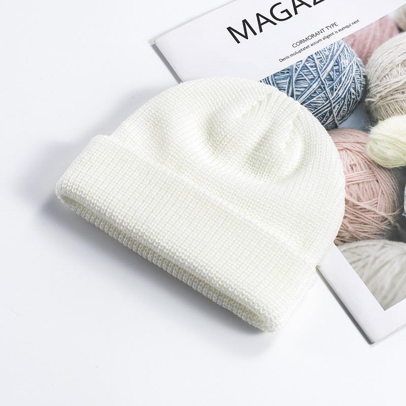 Mũ Len Nam DYACI Unisex Beanie Giữ Ấm Retro Phong Cách Hàn Quốc Thu Đông ML55