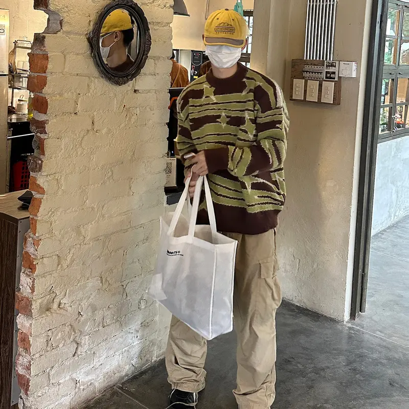 Áo Len Nam Cổ Tròn Boy Phố Dài Tay Kiểu Dáng Sweater Cao Cấp Phong Cách Hàn Quốc Form Rộng Nhiều Màu DYACI AL95