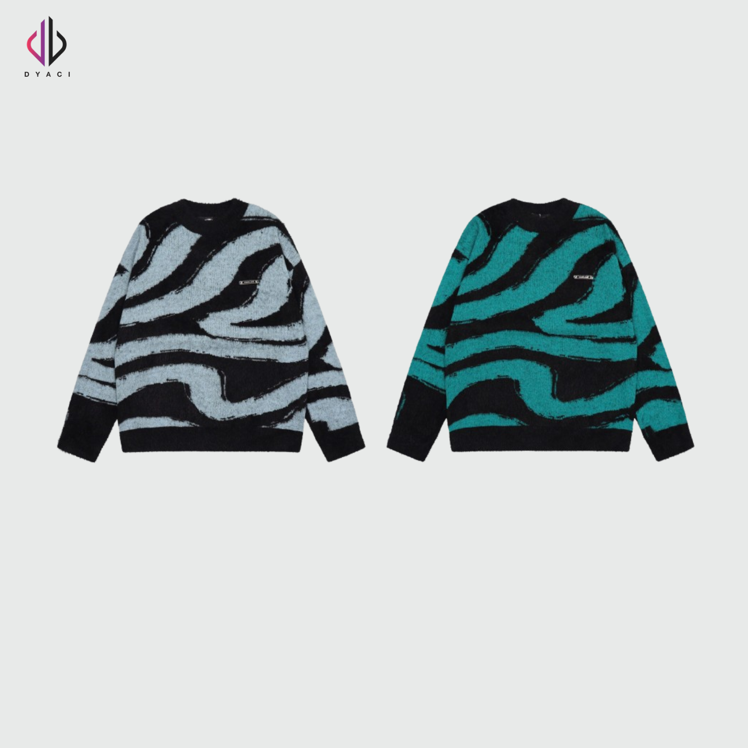 Áo Len Nam Cổ Tròn Quảng Châu Boy Phố Kiểu Dáng Sweater Cao Cấp Phong Cách Hàn Quốc Form Rộng DYACI AL94
