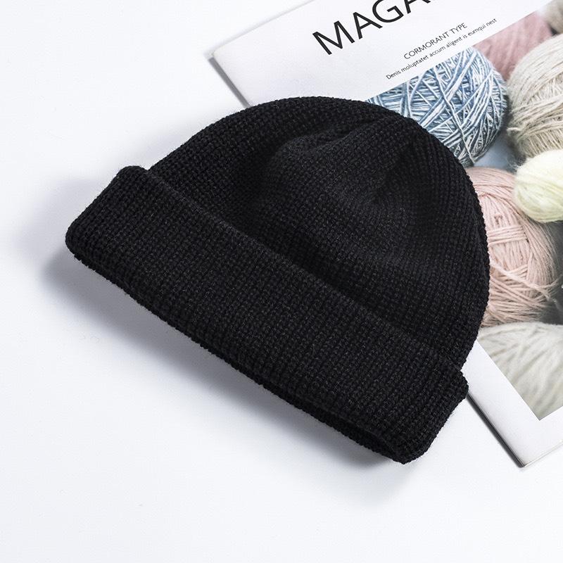 Mũ Len Nam DYACI Unisex Beanie Giữ Ấm Retro Phong Cách Hàn Quốc Thu Đông ML55