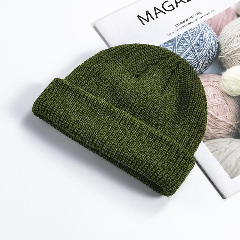 Mũ Len Nam DYACI Unisex Beanie Giữ Ấm Retro Phong Cách Hàn Quốc Thu Đông ML55
