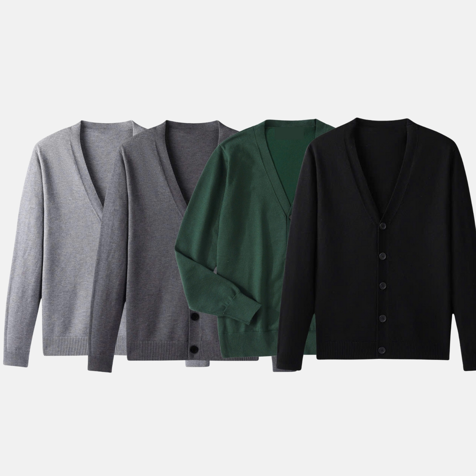 Áo Khoác Cardigan Nam DYACI Len Cổ Tim Chữ V Chất Len Dày Dặn Cao Cấp Mềm Mịn Đẹp Kiểu Dáng Hàn Quốc AL44